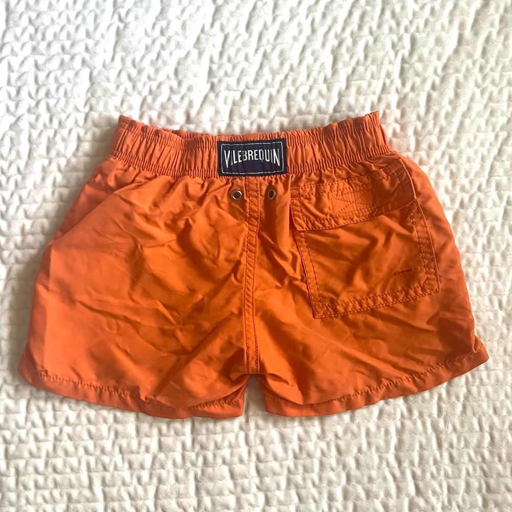 Vilebrequin Orange child swim trunks